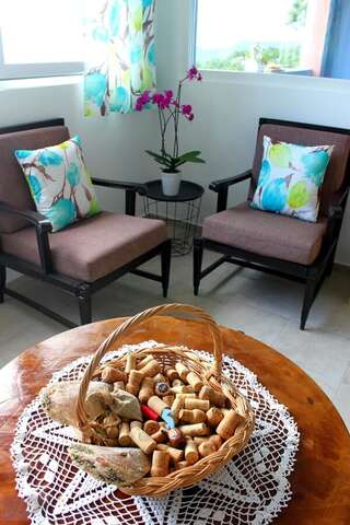 Апартаменты Blue Mediterranean Apartments Свети-Стефан Улучшенные апартаменты-5