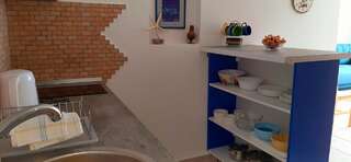 Апартаменты Blue Mediterranean Apartments Свети-Стефан Апартаменты с видом на море-5